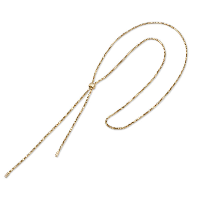 With chain neck slide parts No.1 gold