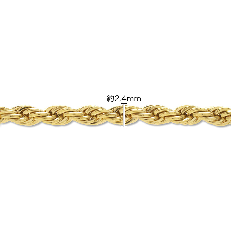 With chain neck slide parts No.2 gold