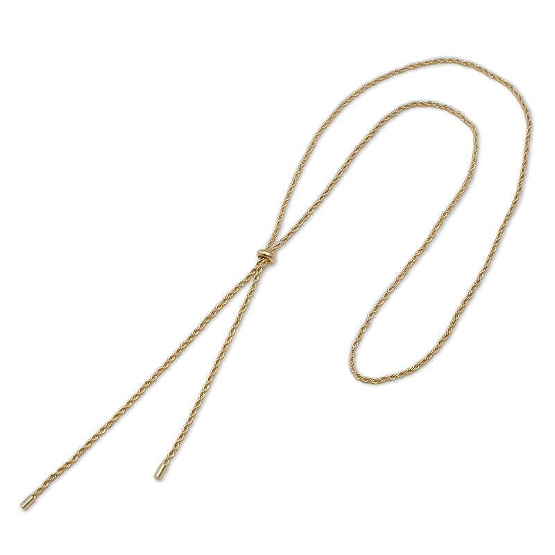With chain neck slide parts No.2 gold