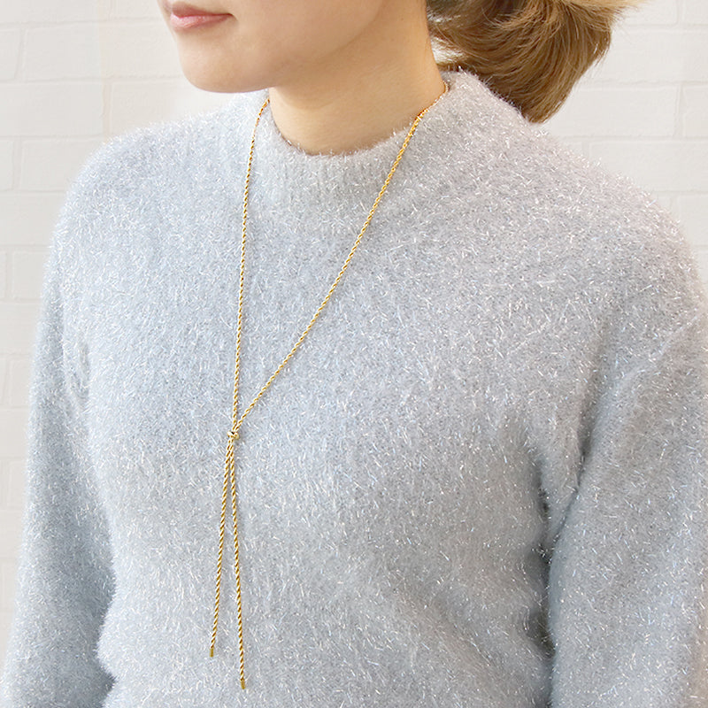 With chain neck slide parts No.2 gold