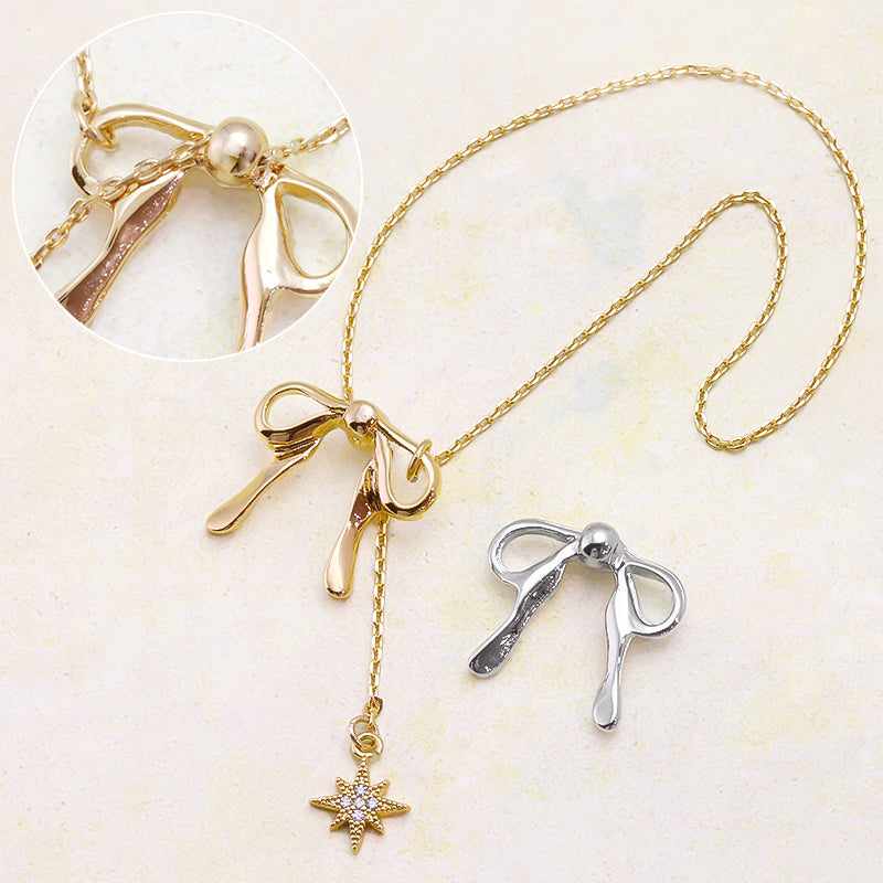 Part ribbon No.2 gold with slide ball
