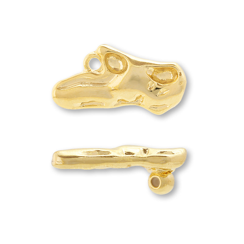 スライドボール付パーツ ニュアンスストーン カン付 ゴールド