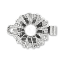 German clasp flower No.1 1 series platinum color