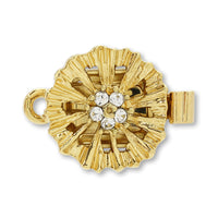German clasp flower No.2 1 consecutive gold
