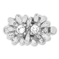 German clasp double flower 1 platinum color