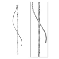 Swing Parts Wave 2 Rhodium Color