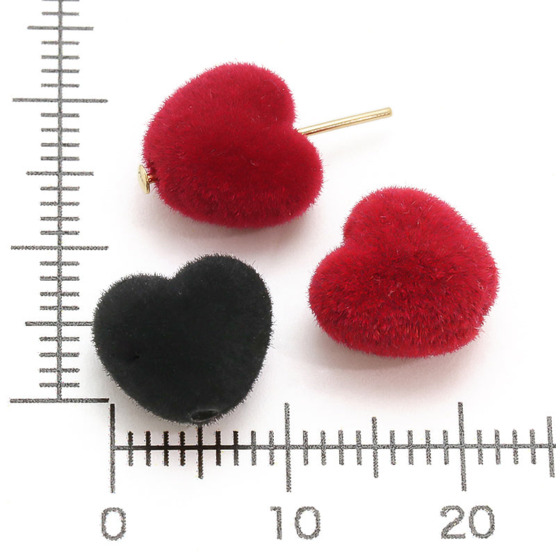 フロッキーパーツ ハート ブラック【アウトレット】