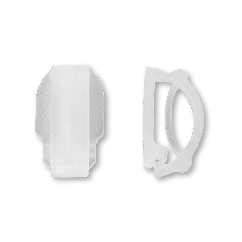 Shoes clip milky white