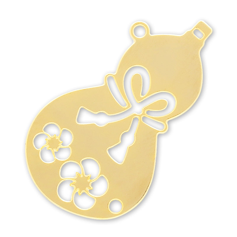 エッチングパーツ ひょうたん ゴールド