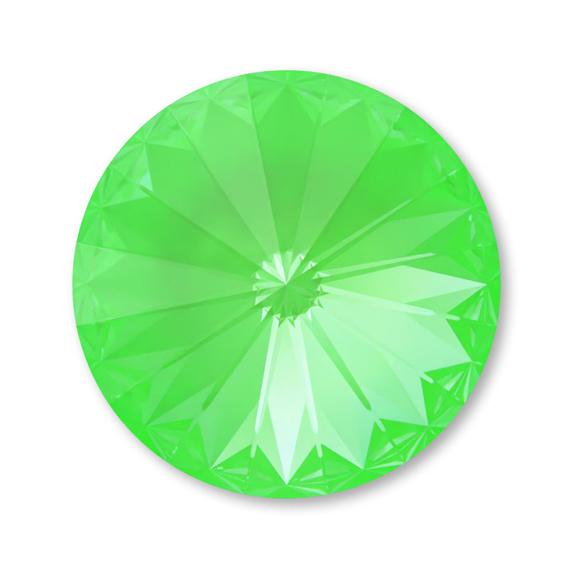 憧れの Crystal #1122 crystals bag]Kiwa Large Electric Ignite Green 小物