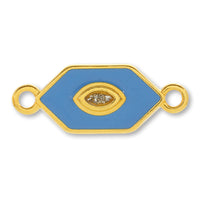 ギリシャチャーム ヘキサゴンNo.1 2カン ブルー/G