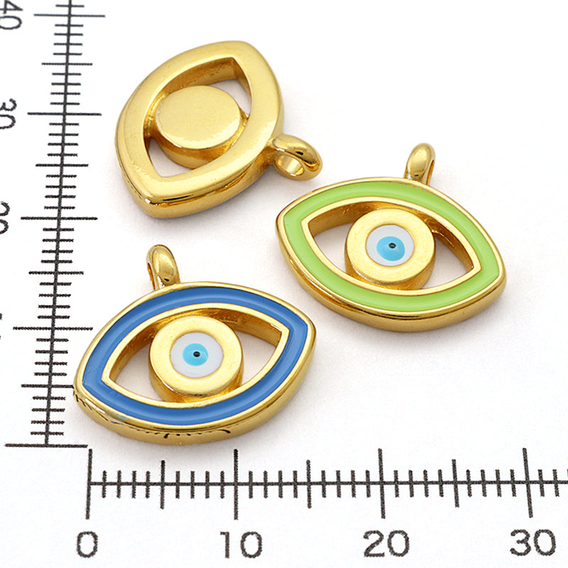 ギリシャチャーム マティ プレーン ブルー/G