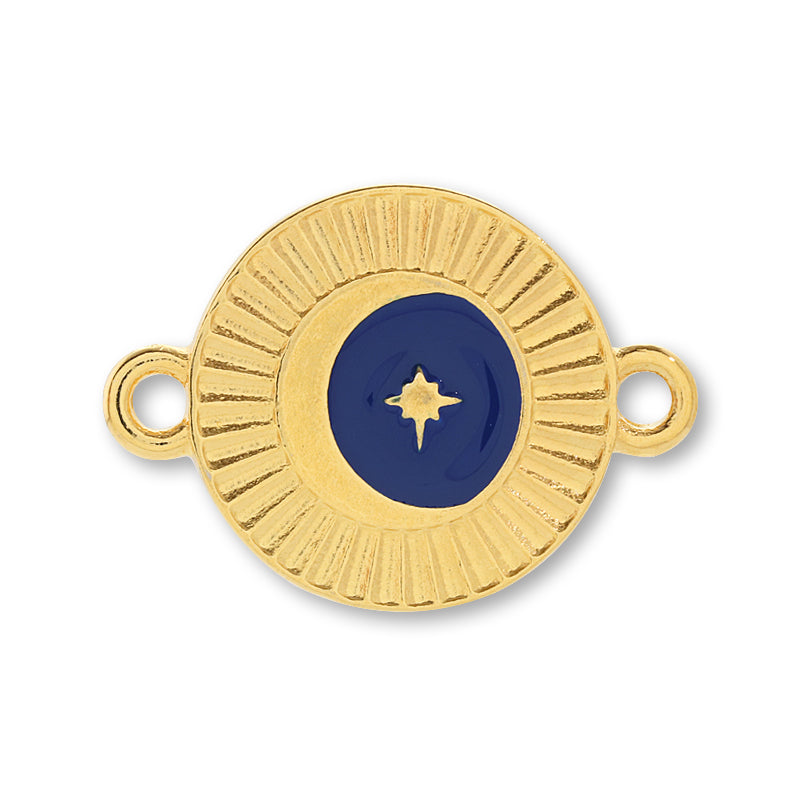 Greek Parts Moon Sparkle 2-Can Navy/G