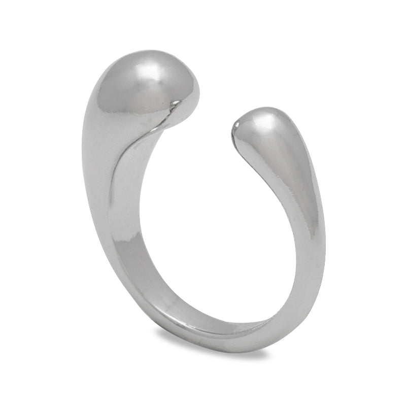 Design Ring 1 Rhodium Color