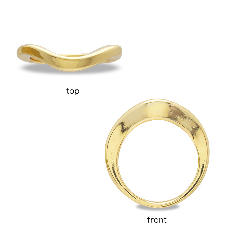 デザインリング4 ゴールド