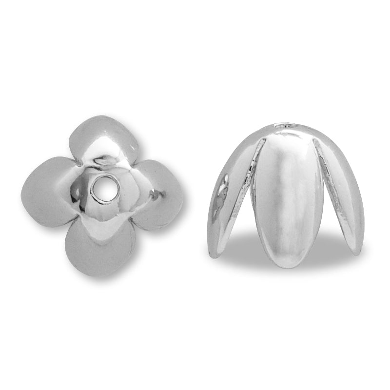 Metal Flower No.33 Rhodium Color