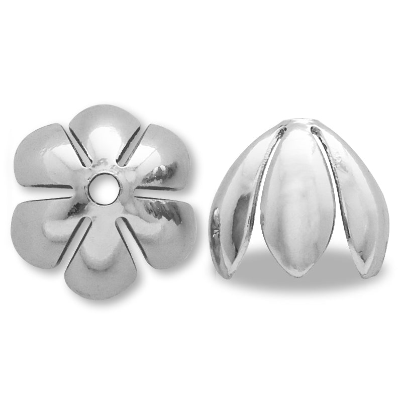 Metal Flower No.34 Rhodium Color