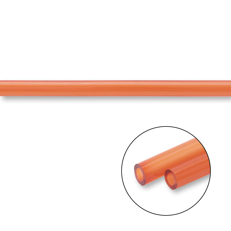 ドイツ製 PVCコード チューブ クリアオレンジ