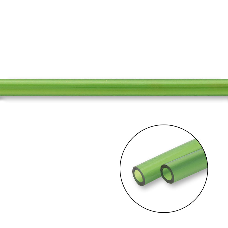 ドイツ製 PVCコード チューブ クリアグラスグリーン