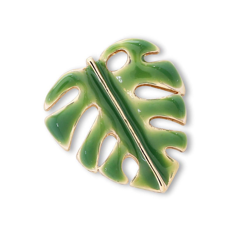 Charm Monstera Green/G