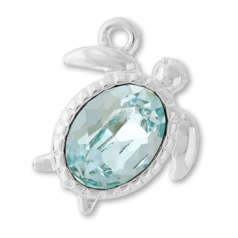 BezelCharm Sea Turtle Lt. Azore/SV