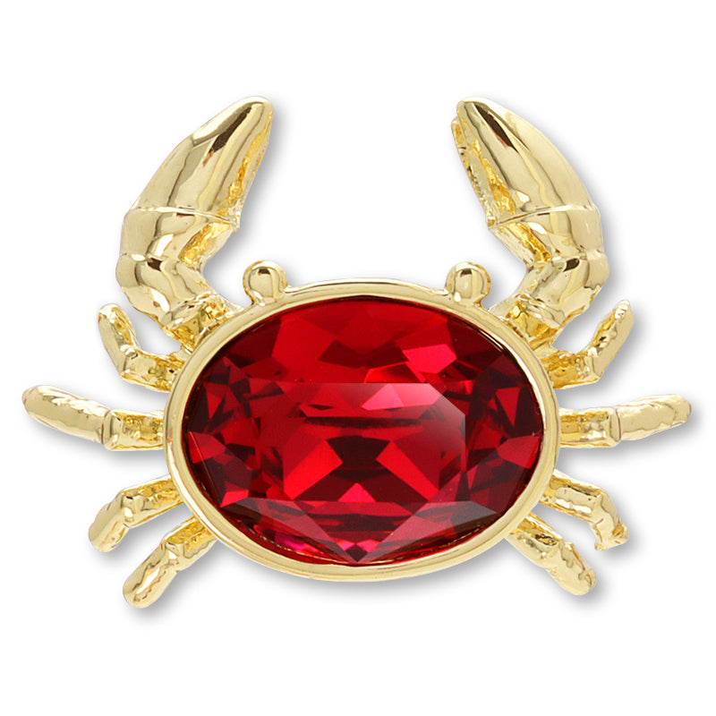 BezelCharm Crab Scarlet/G
