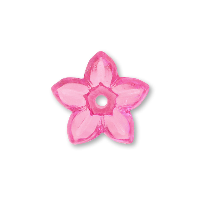 アクリル ドイツ製 花17 フューシャピンク