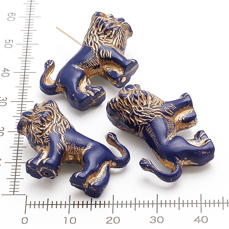 アクリル ドイツ製 ライオン ネイビー/G