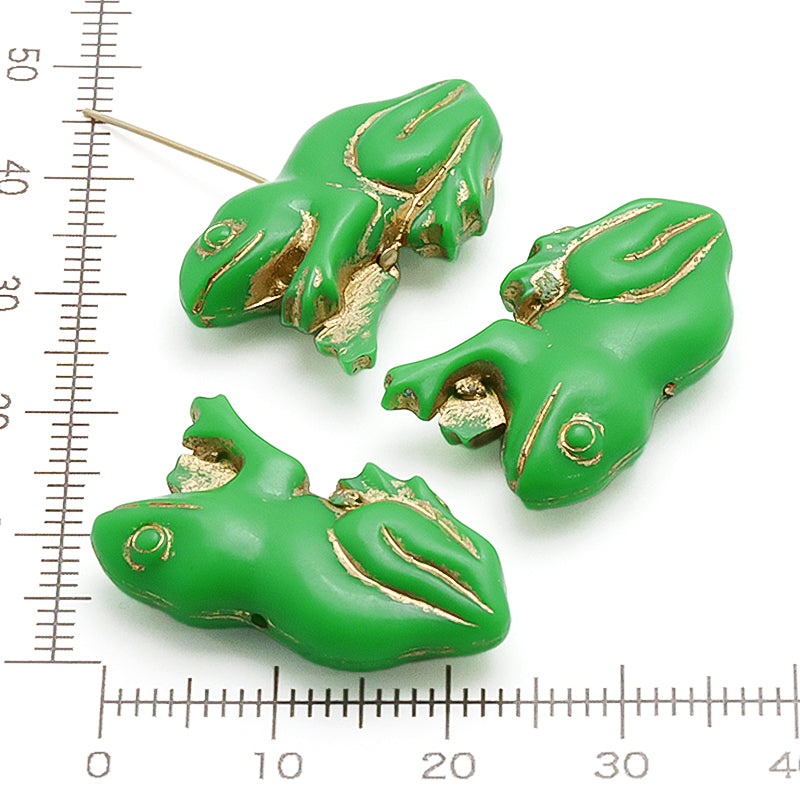 アクリル ドイツ製 カエル グリーン/G