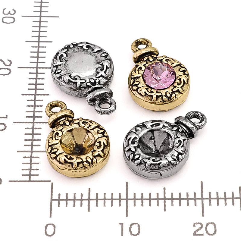 石座チャーム パフュームボトル3 #1088 SS19用 ゴールドスミ