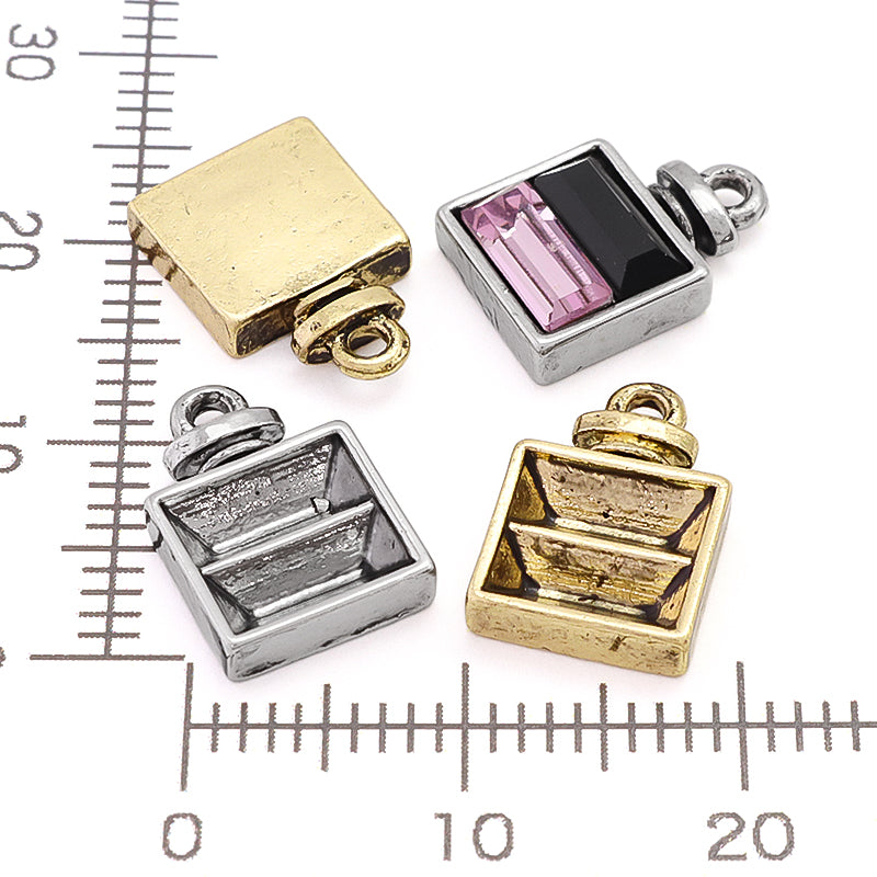 石座チャーム パフュームボトル5 #4501 7×3mm用 ゴールドスミ