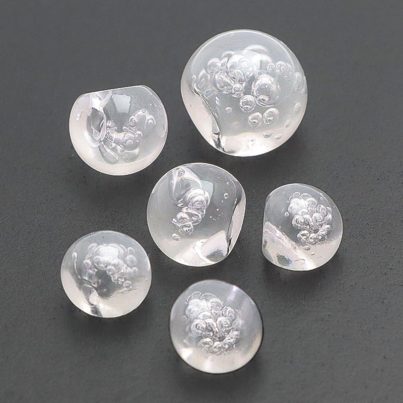 Domestic acrylic szumaru bubble painted white