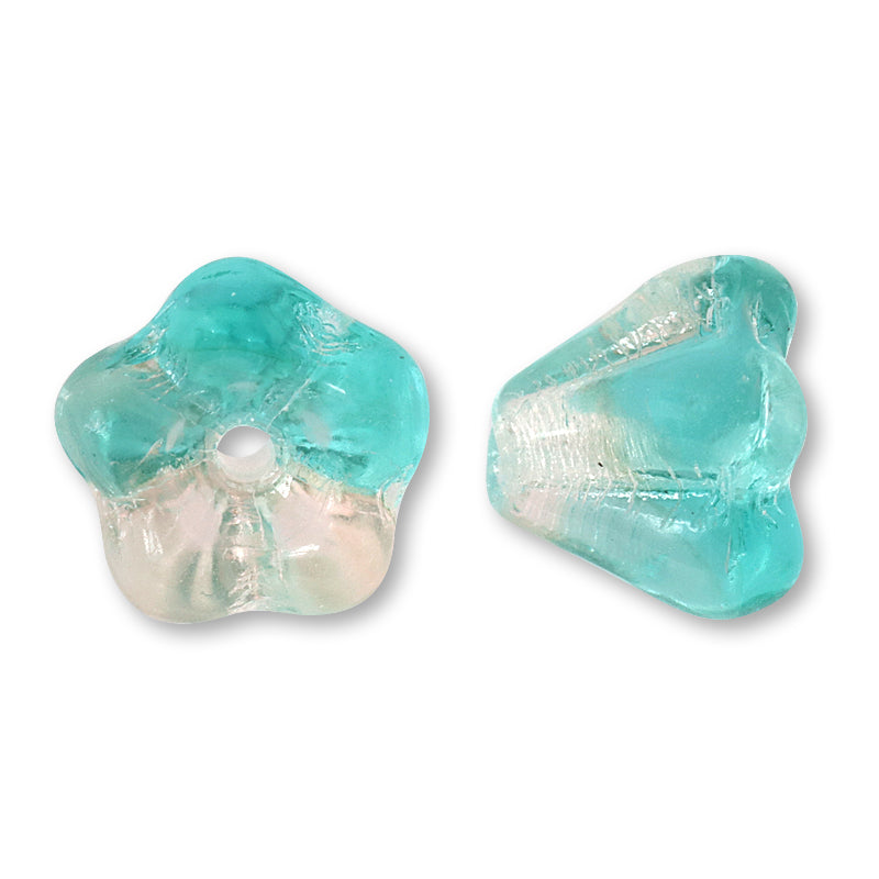 チェコ ベルフラワー3 ミックスローズアクア