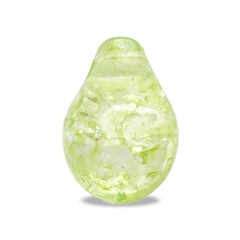 チェコ シズク横穴 ライトグリーンクラック