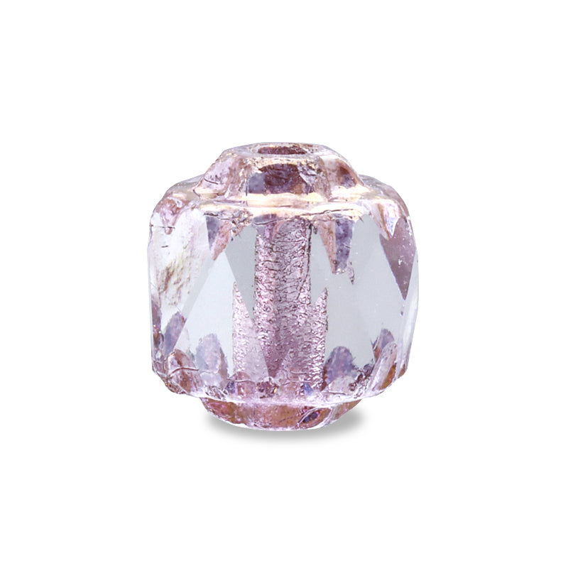 チェコ ファイヤーポリッシュ ダブルフェイスオクタゴン クリスタル/B