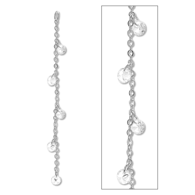 Swing parts cubic round crystal/RC