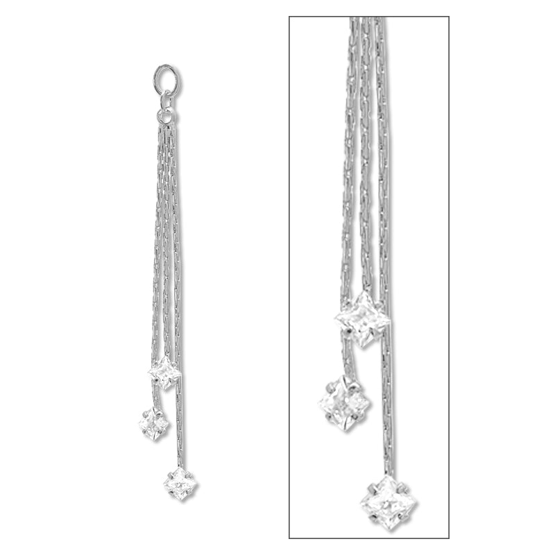 Swing parts Fringe chain Cubic 2 Crystal/RC