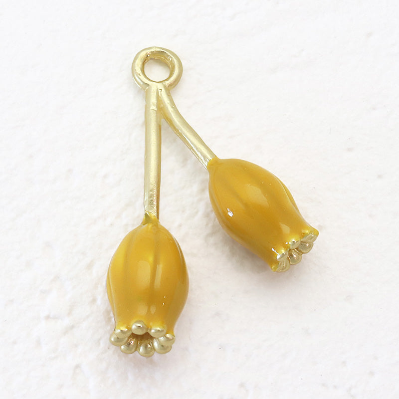 Spanish charm Tulip Mustard/MG