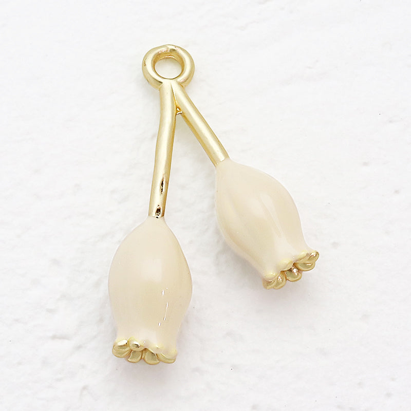 スペインチャーム チューリップ ベージュ/MG