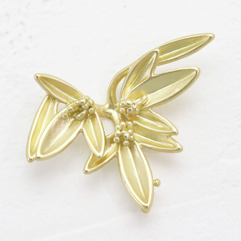 スペインパーツ リーフ No.1 マットゴールド