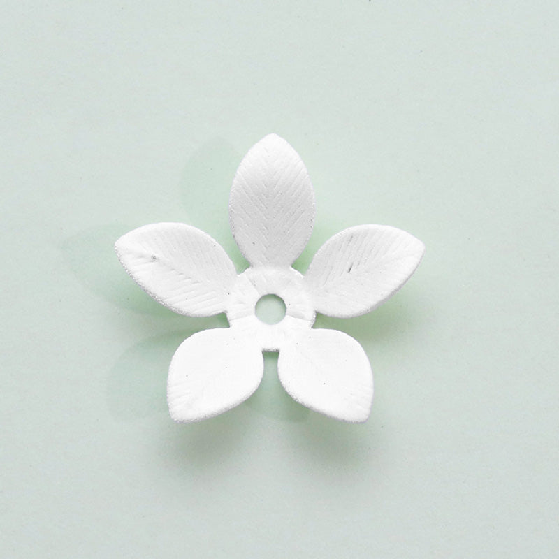 スペインパーツ 5弁花 ホワイト