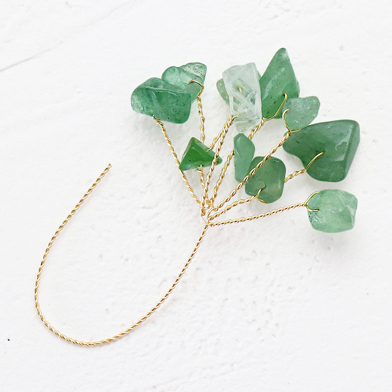 スペインパーツ ワイヤービーズ ミックスジェード/G