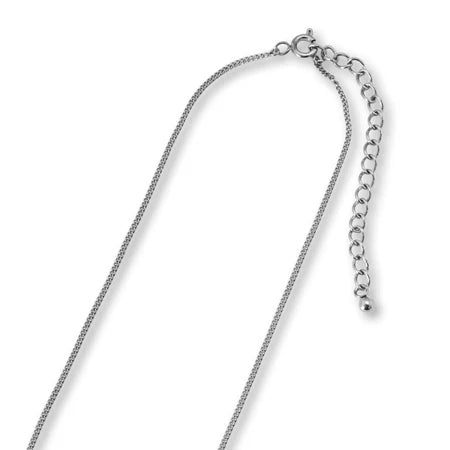 Stainless steel 316L chain necklace 130S (with adjuster) Fabric (SUS316L)