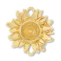 BezelCharm Sunflower #1088 Gold for SS19