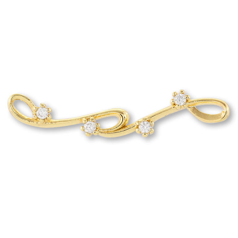 Joint Parts Starry Night Cubic Zirconia/G