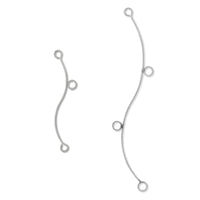 Joint wire wave can be attached fabric (stainless steel)