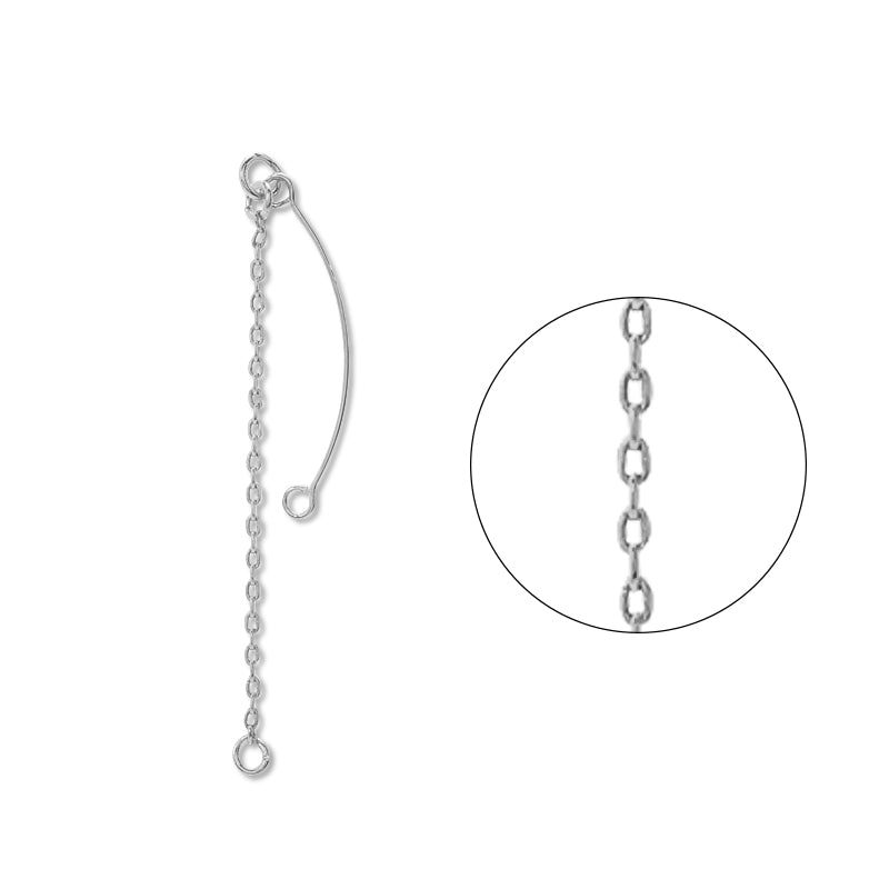 チェーンパーツ ワイヤーカーブ付 RC/ステンレス生地