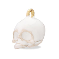 Charm Skull No.2 White/G