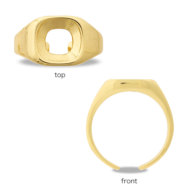 シグネットリング #4470 10mm用 ゴールド