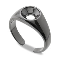 シグネットリング #1088 SS39用 ブラック